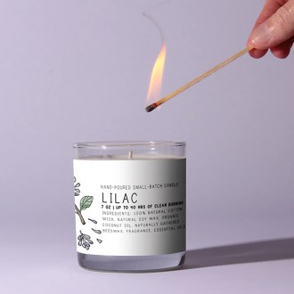 Just Bee Lilac Candle