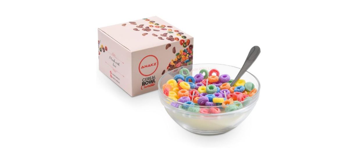 Anakz Cereal Bowl Candle Anakz Cereal Bowl Candle
