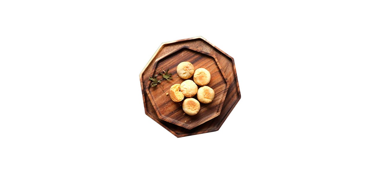 Best Renawe Acacia Wooden Serving Trays Best Renawe Acacia Wooden Serving Trays