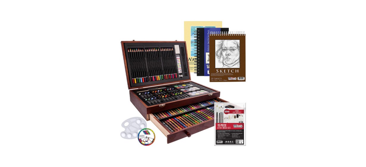 Best U.S. Art Supply Deluxe Art Painting and Drawing Set Best U.S. Art Supply Deluxe Art Painting and Drawing Set
