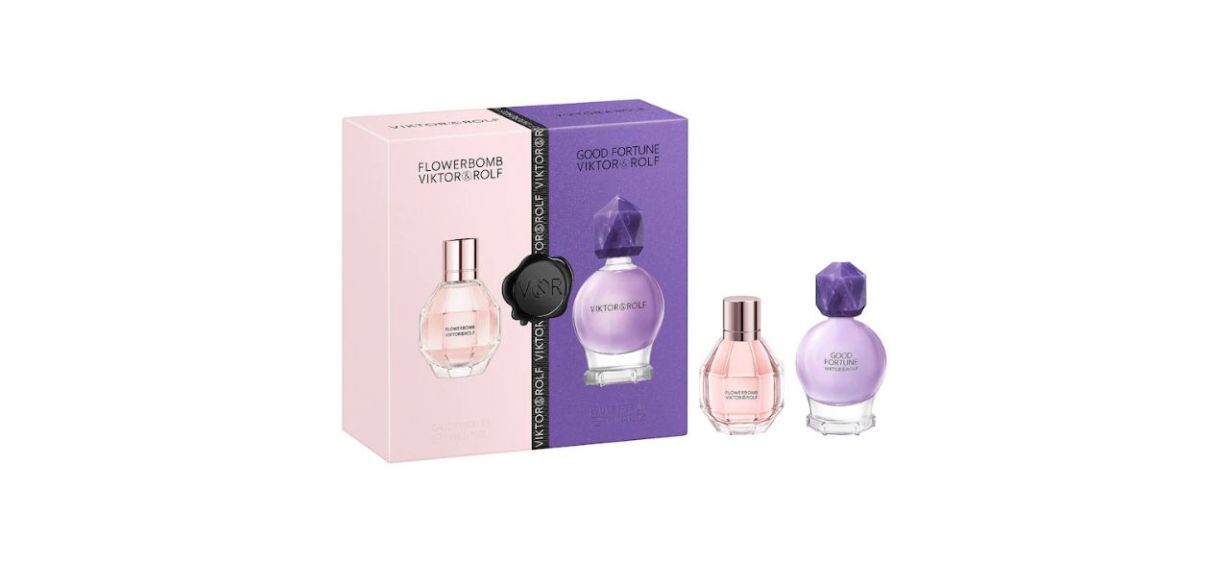 Best Viktor & Rolf Mini Good Fortune & Flowerbomb Perfume Set Best Viktor & Rolf Mini Good Fortune & Flowerbomb Perfume Set