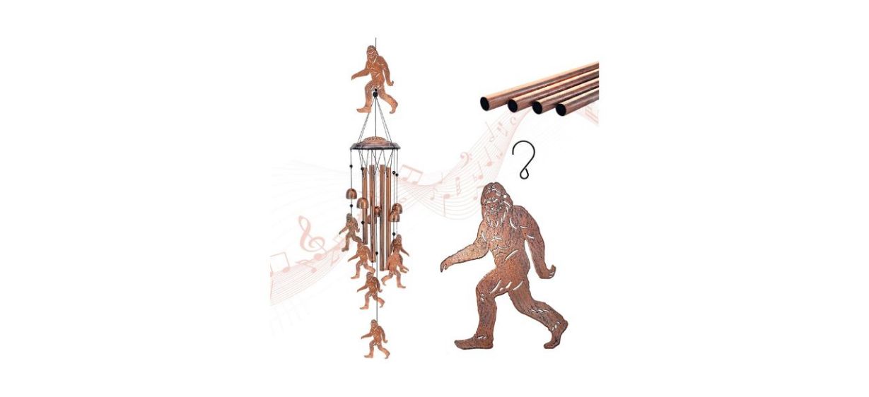 Tiggsy Bigfoot Wind Chimes Tiggsy Bigfoot Wind Chimes