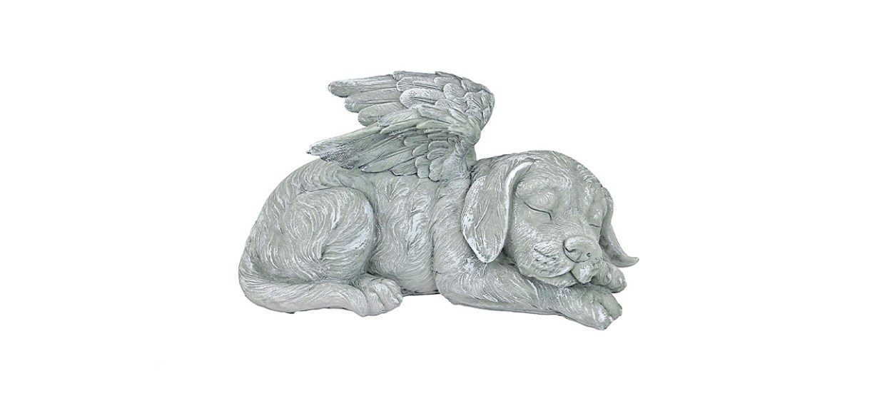 Design Toscano Dog Angel Pet Memorial Tribute Statue Design Toscano Dog Angel Pet Memorial Tribute Statue