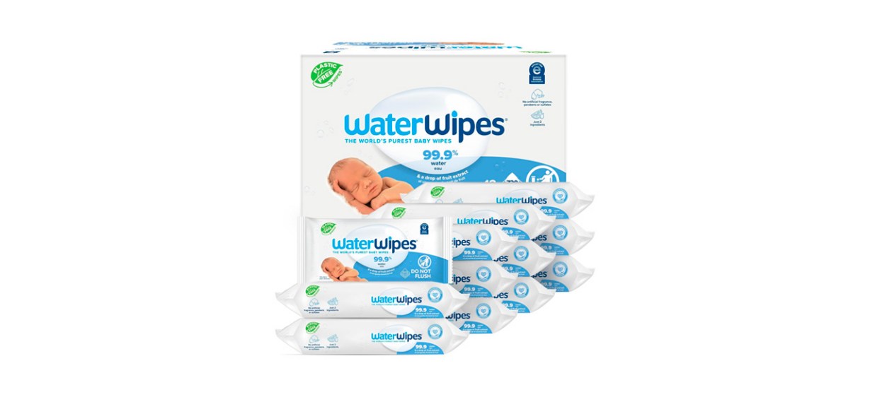 WaterWipes Plastic-Free Original Baby Wipes WaterWipes Plastic-Free Original Baby Wipes