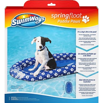 SwimWays  Paddle Paws Spring Float Dog Raft