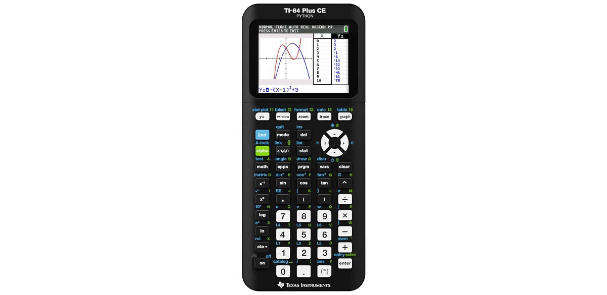 Texas Instruments TI-84 Plus CE Color Graphing Calculator
