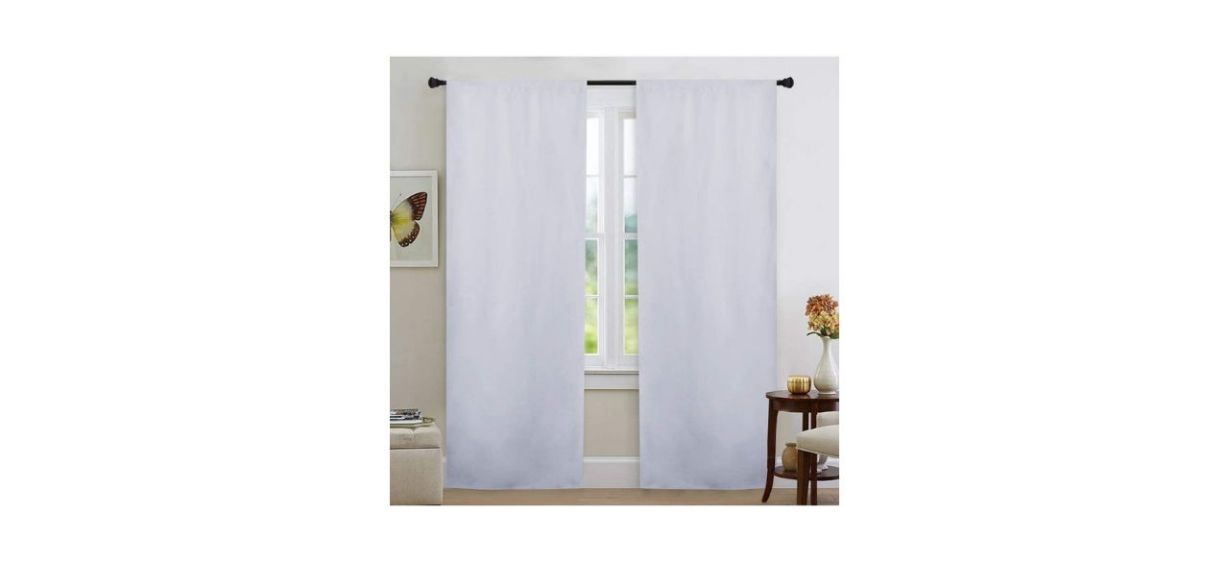 Best Nicetown White Curtain Liner Panels