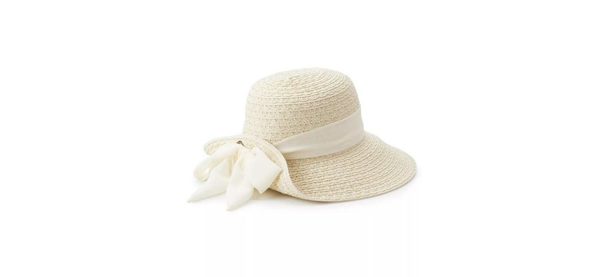 Nine West Scarf Flip Up Women’s Floppy Hat 