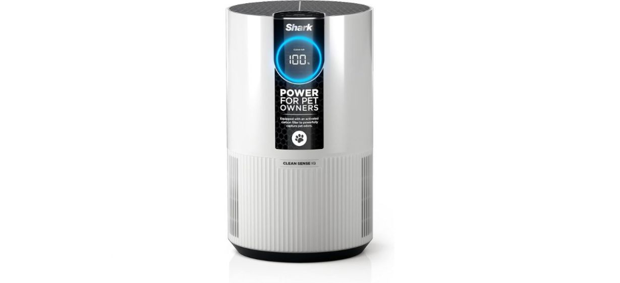Shark Air Purifier for Home, Clean Sense on white background