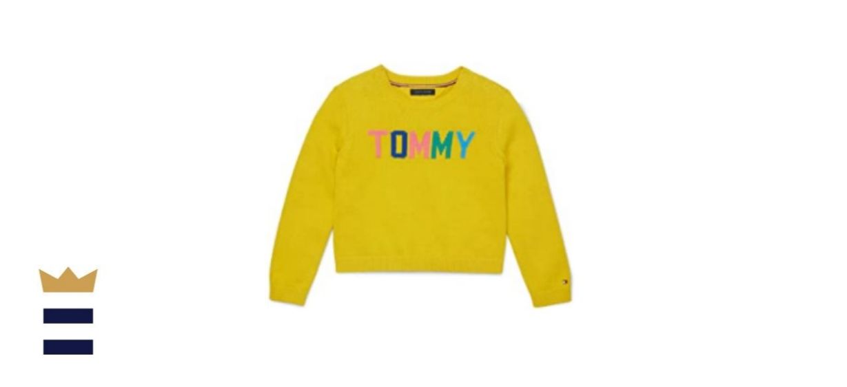 Tommy Hilfiger Girls’ Adaptive Sweater