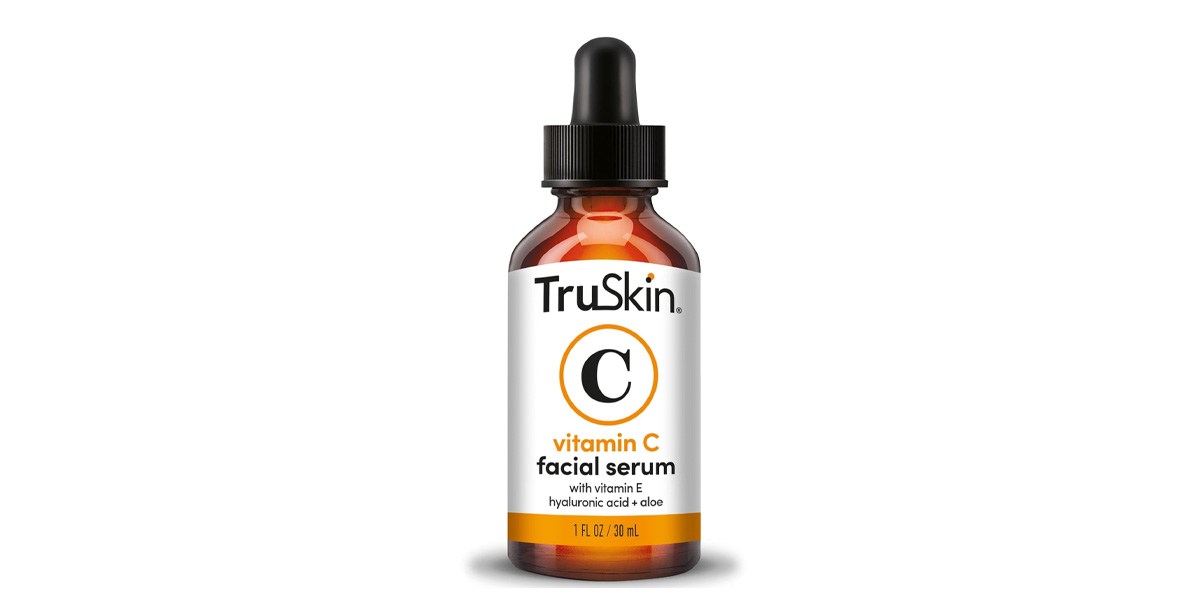 TruSkin Vitamin C Serum on white background