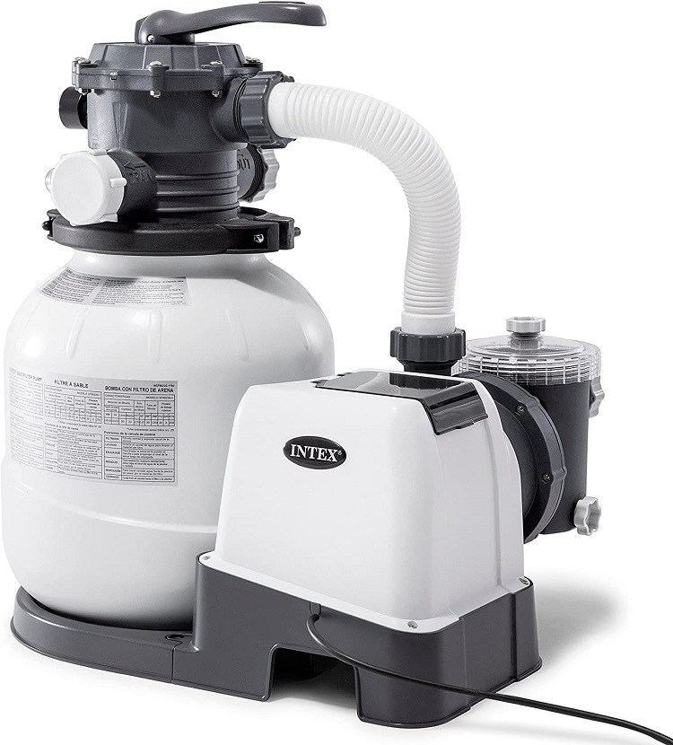 Intex Sand Filter Pump, 3,000 GPH