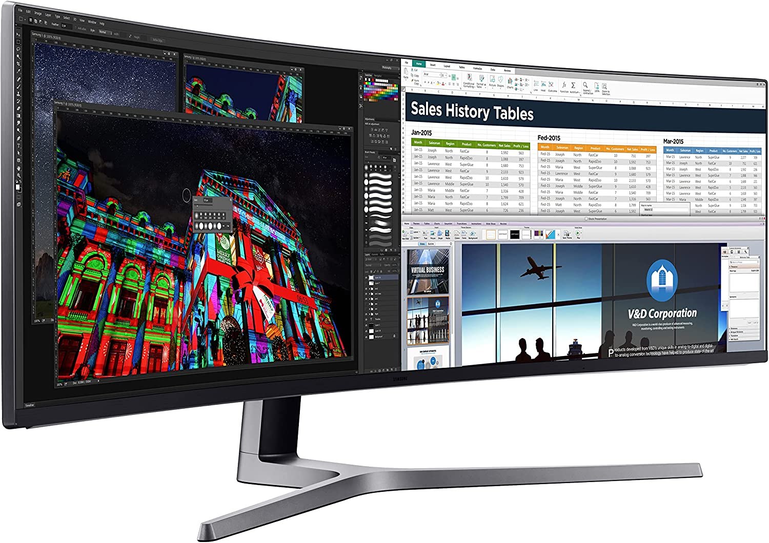 Samsung 49" CHG90 QLED Gaming Monitor