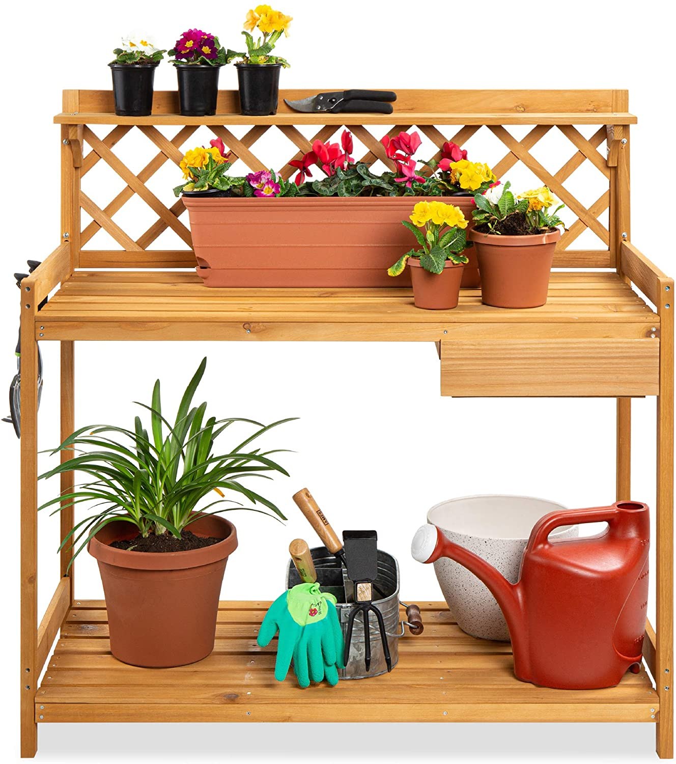 Best Choice Products Outdoor Potting Bench