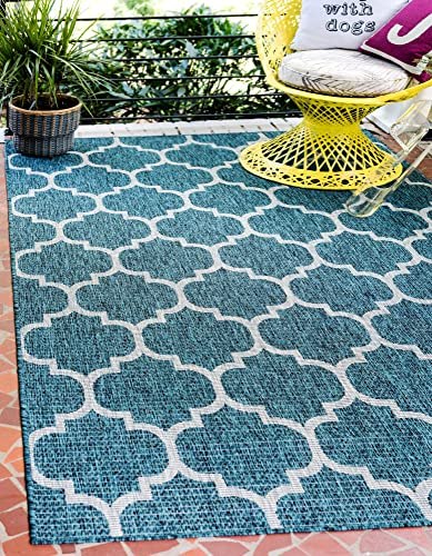 Unique Loom Outdoor Trellis Collection Area Rug