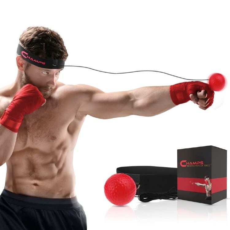 Champs MMA Boxing Reflex Ball w/ Headband