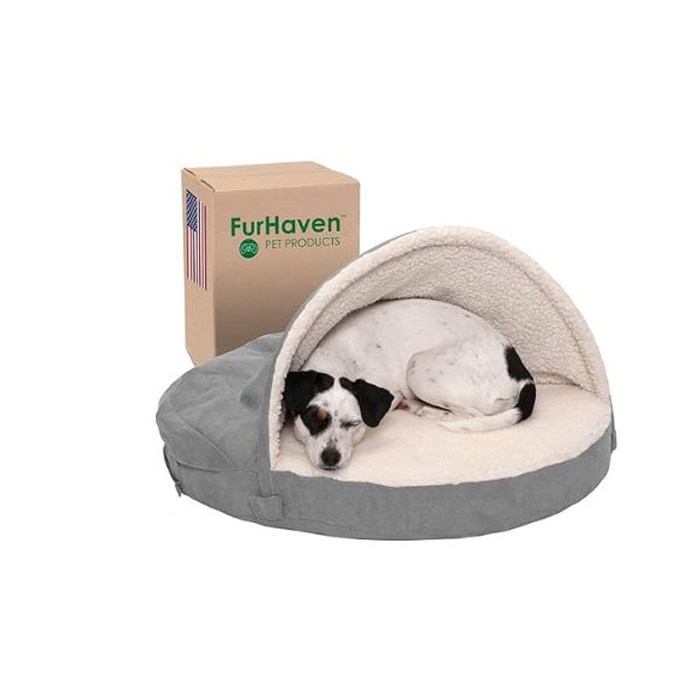 Furhaven 26&quot; Round Orthopedic Dog Bed