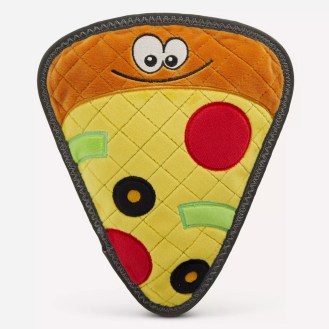Joyhound Rip Roarin’ Tough Pizza Dog Toy