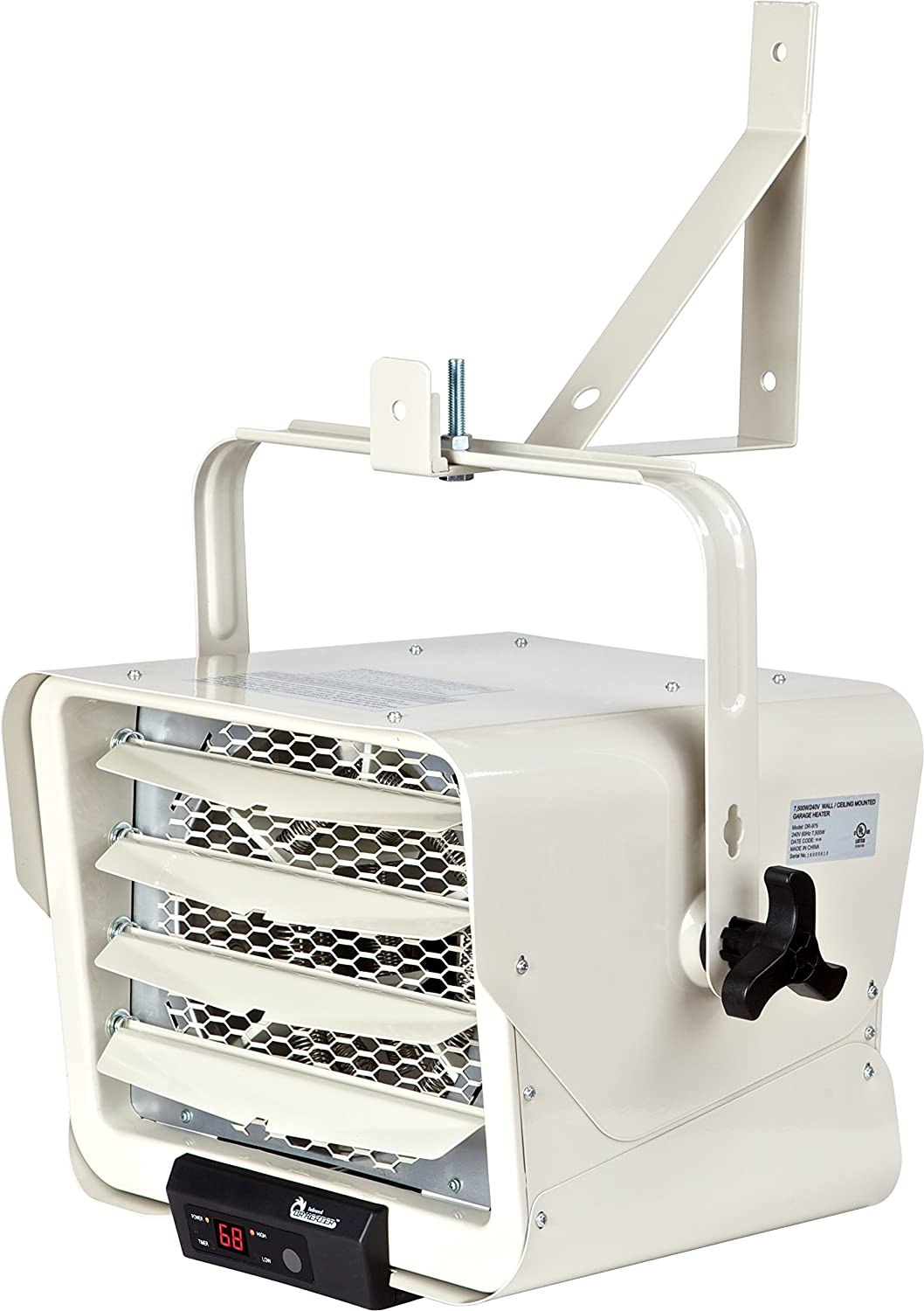 Dr. Infrared 7500-Watt Hardwired Electric Heater