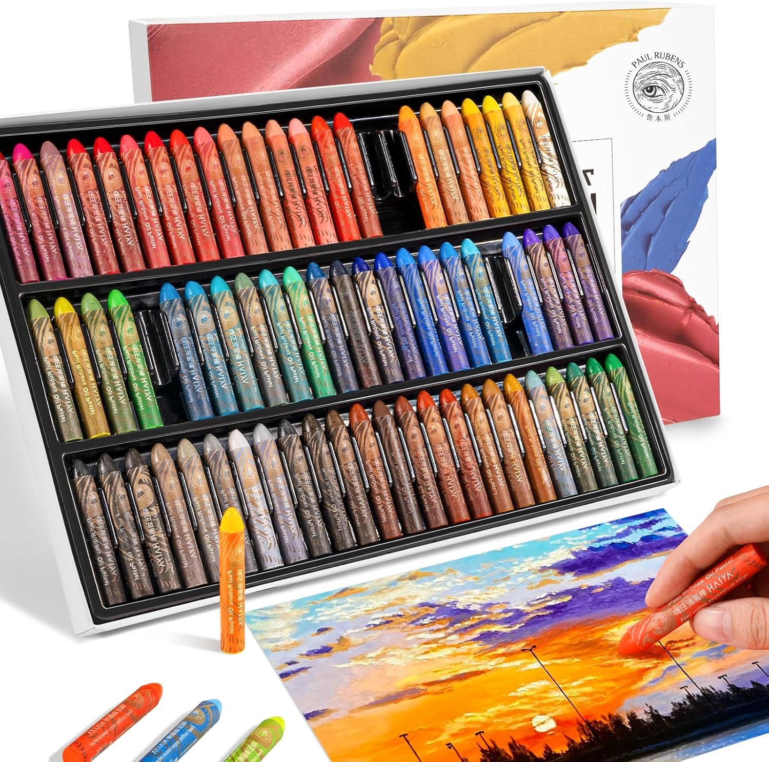 Paul Rubens Oil Pastels Set